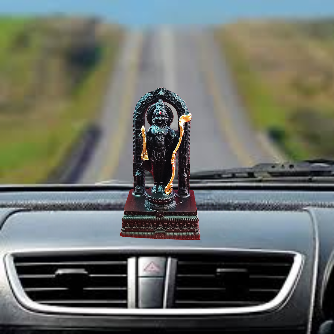 Ram Lalla Idol - High-Quality Resin and Marble - 4 inches"