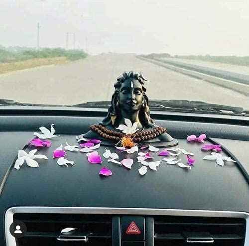 Adiyogi Shiva Idol Statue for car deshbord Pooja & Gift