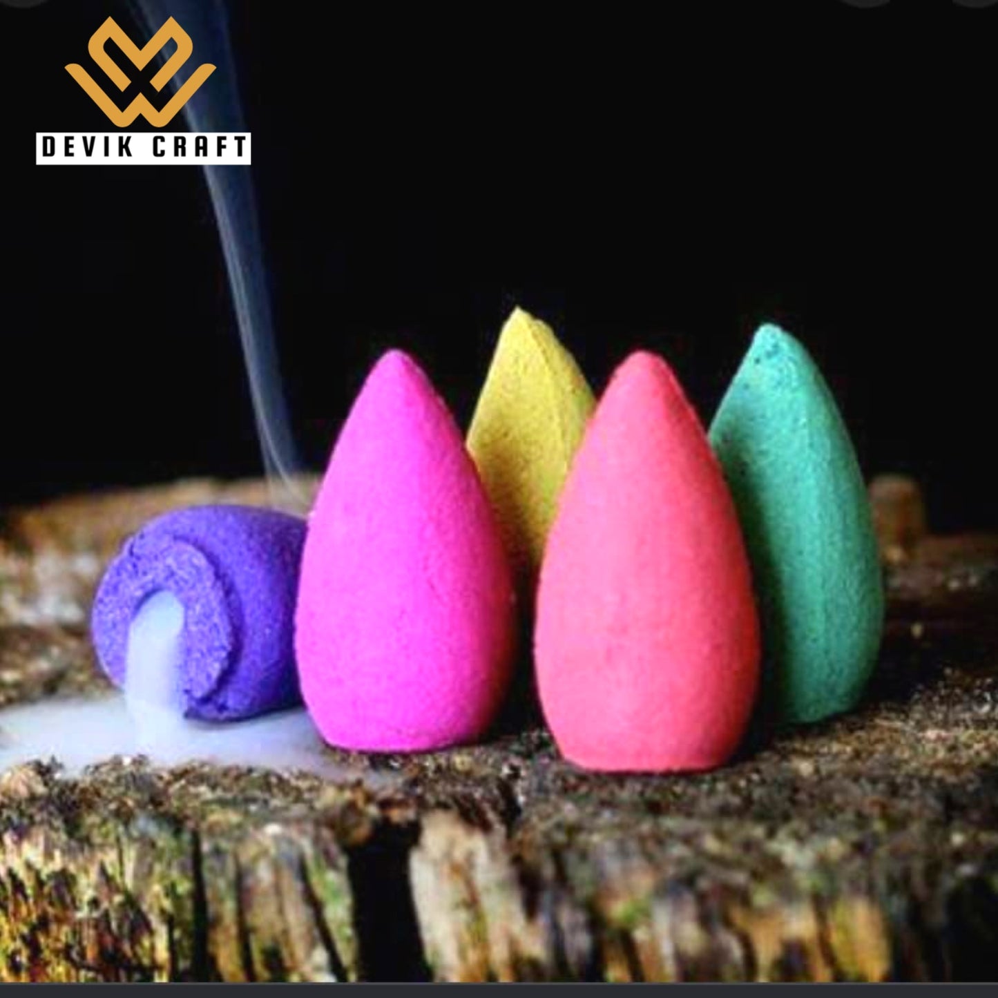 Mahadev Adiyogi Shiv Shankara Backflow Incense Burner with 5 Cones