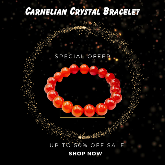 Carnelian Bracelet  8mm good luck, inner peace, and anxiety relief