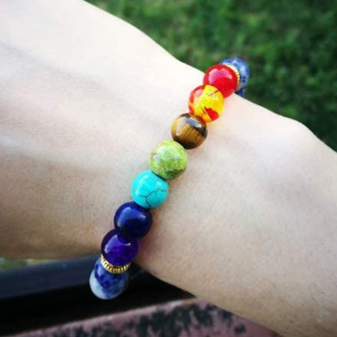 Chakra gemstone bracelet