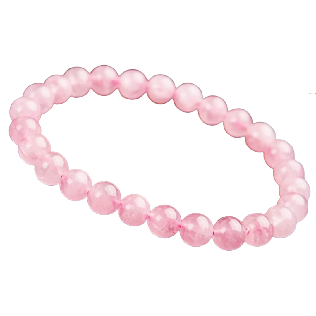 Magical Rose Quartz Bracelet - Healing Stone Jewelry for Harmony and Love